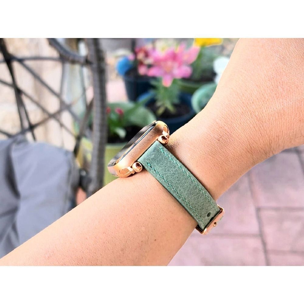 Leather Watch Band for Fitbit Sense Versa 3 2 Lite Apple Watch, Mothers day gift